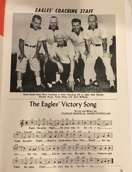 1960 NFL CHAMPIONSHIP PROGRAM - PACKERS vs EAGLES