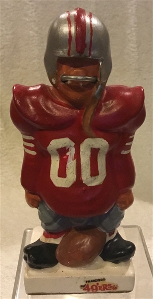 60's SAN FRANCISCO FORTY-NINERS KAIL STATUE - SMALL STANDING LINEMAN