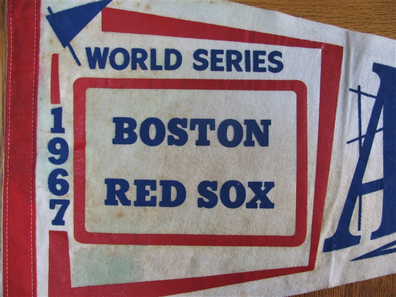 1967 BOSTON RED SOX WORLD SERIES PENNANT