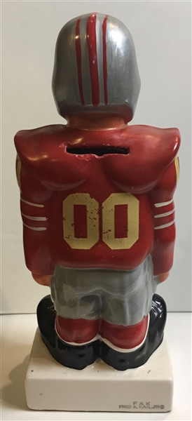 60's SAN FRANCISCO FORTY-NINERS KAIL STATUE / BANK