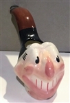 50s CLEVELAND INDIANS DECORATIVE PIPE w/CHIEF WAHOO