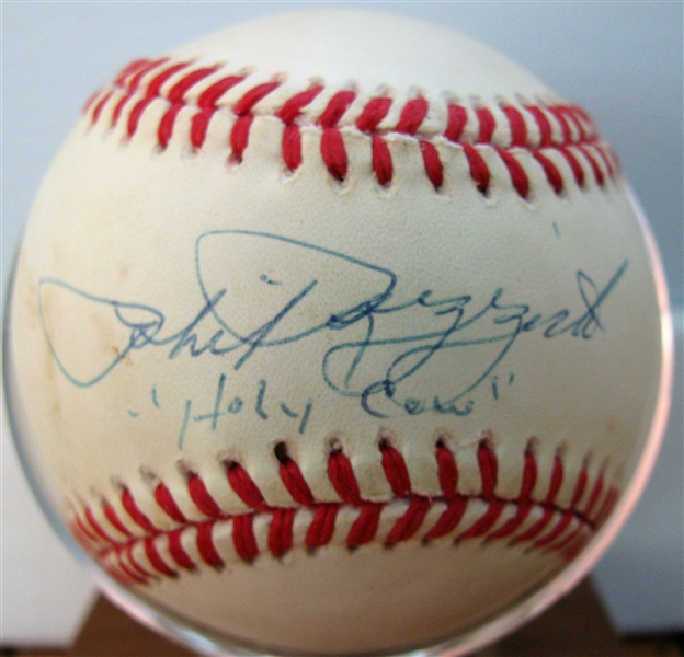 PHIL RIZZUTO HOLY COW SIGNED BASEBALL w/CAS COA