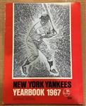 1967 NEW YORK YANKEES YEARBOOK