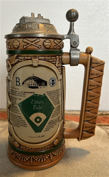 EBBETS FIELD LIMITED EDITION BEER STEIN