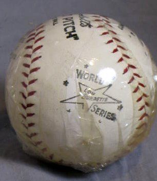 50's LOU BURDETTE PERFECT PITCH BASEBALL