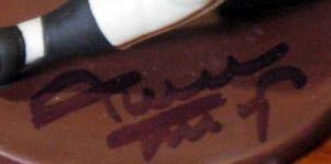 WILLIE MAYS SIGNED SPORTS IMPRESSIONS STATUE w/JSA COA