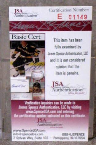 WILLIE MAYS SIGNED SPORTS IMPRESSIONS STATUE w/JSA COA
