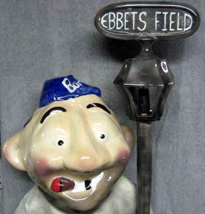 50's BROOKLYN DODGERS GIBBS-CONNER MASCOT LAMP