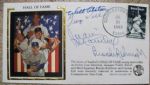 ALSTON, KELL. MARICHAL & ROBINSON 1983 HOF INDUCTION FIRST DAY COVER w/ SGC COA
