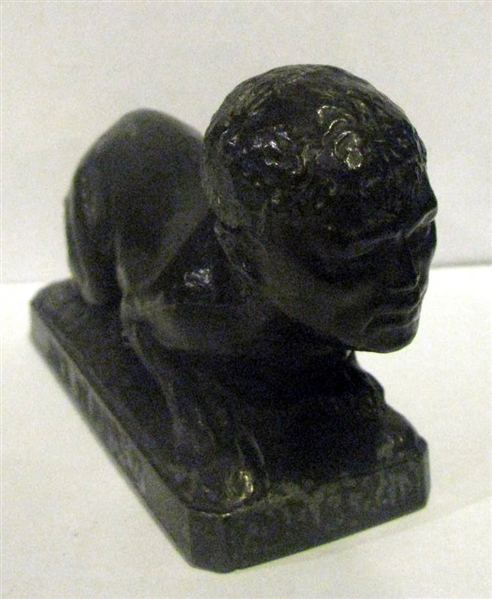 VINTAGE 20's JACK DEMPSEY FIGURAL PAPERWEIGHT