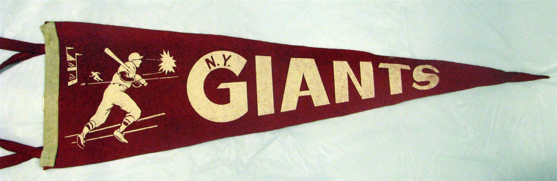 40's NEW YORK GIANTS 3/4 SIZED PENNANT