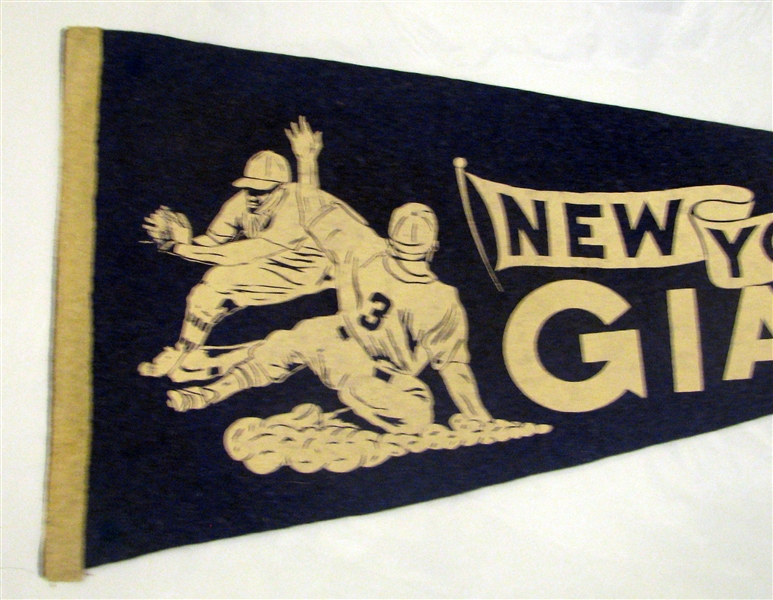 40's NEW YORK GIANTS PENNANT