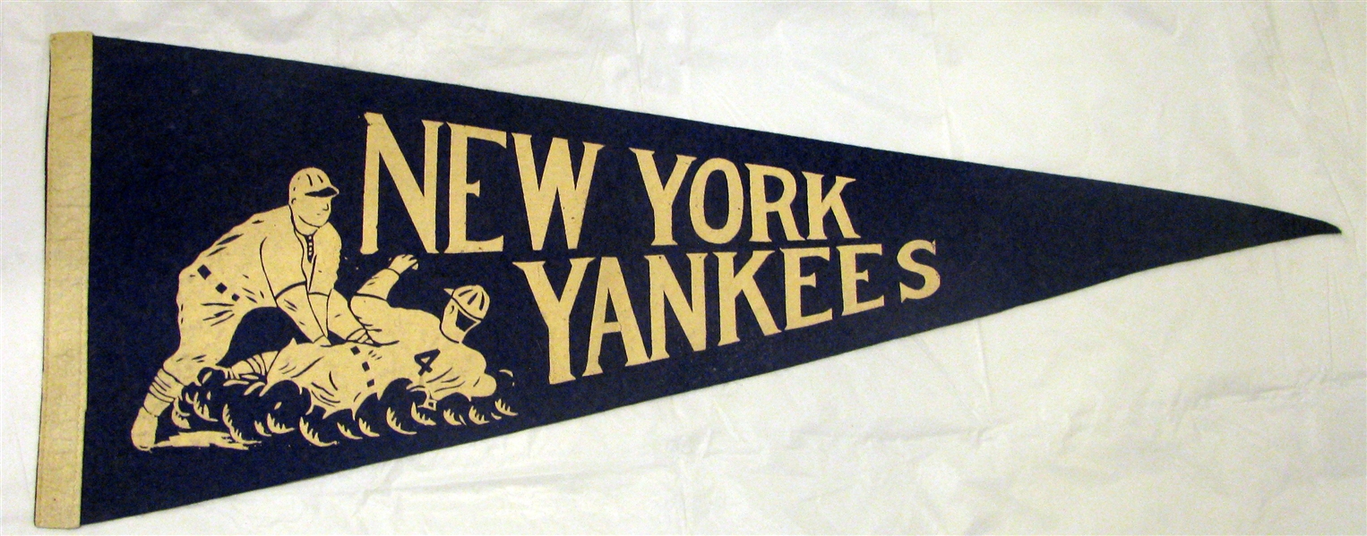 40's NEW YORK YANKEES PENNANT