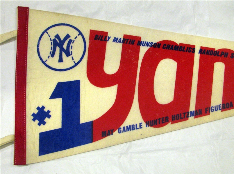 1976 NEW YORK YANKEES PENNANT