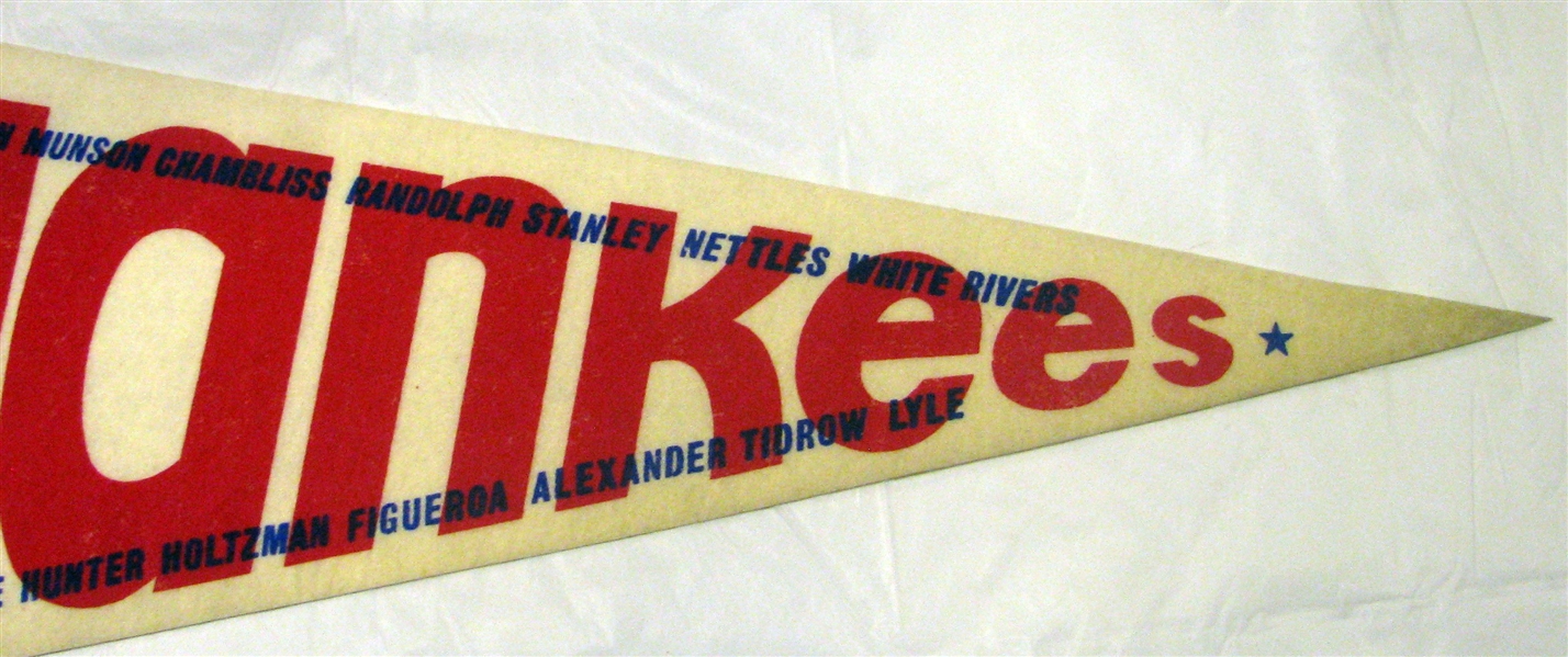 1976 NEW YORK YANKEES PENNANT