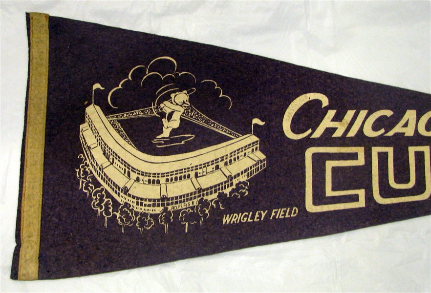 50's CHICAGO CUBS PENNANT