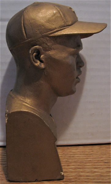 EXTREMLY RARE 40's JACKIE ROBINSON PROTOTYPE PETITO PLASTER BUST /STATUE
