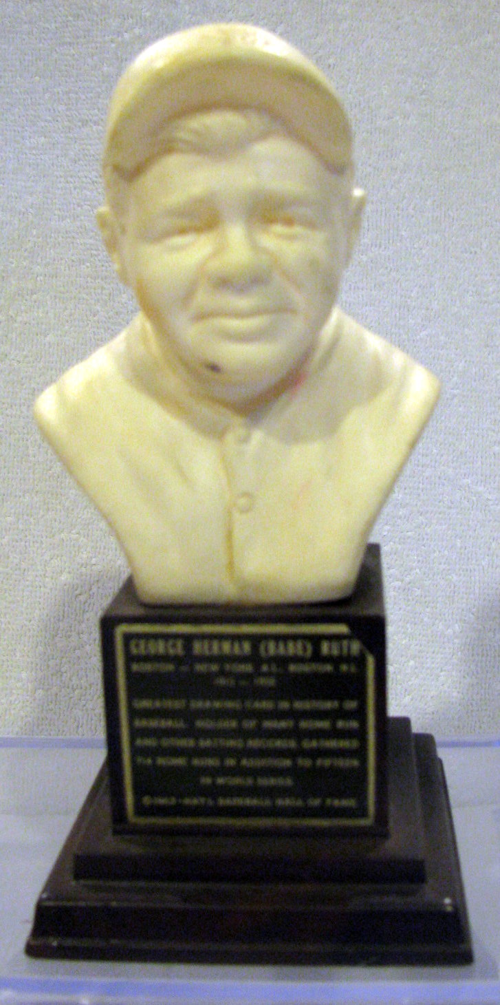 Lot Detail - 1963 BABE RUTH HALL OF FAME BUST / STATUE