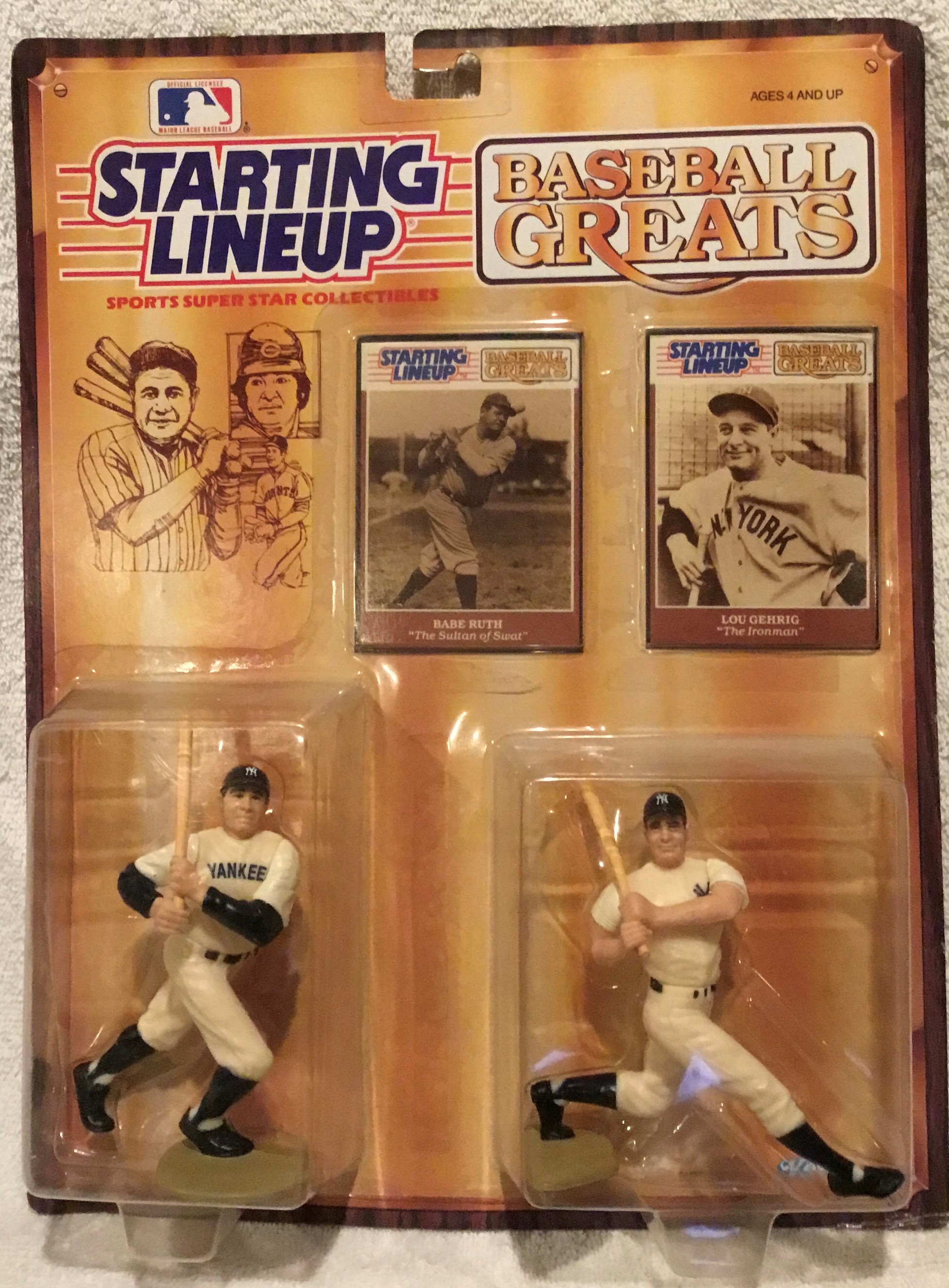 Lot Detail - 1989 BABE RUTH / LOU GEHRIG 