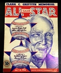 1956 MLB ALL-STAR GAME PROGRAM @ WASHINGTON