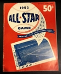 1953 MLB ALL-STAR GAME PROGRAM @ CINCINNATI