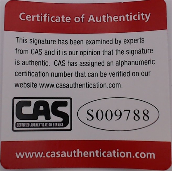 GENE STICK MICHAEL SIGNED BASEBALL W/CAS COA