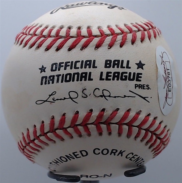 RUDI GIULIANI SIGNED BASEBALL W/JSA COA