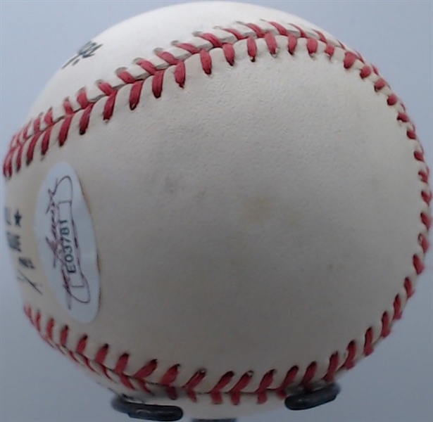 RUDI GIULIANI SIGNED BASEBALL W/JSA COA