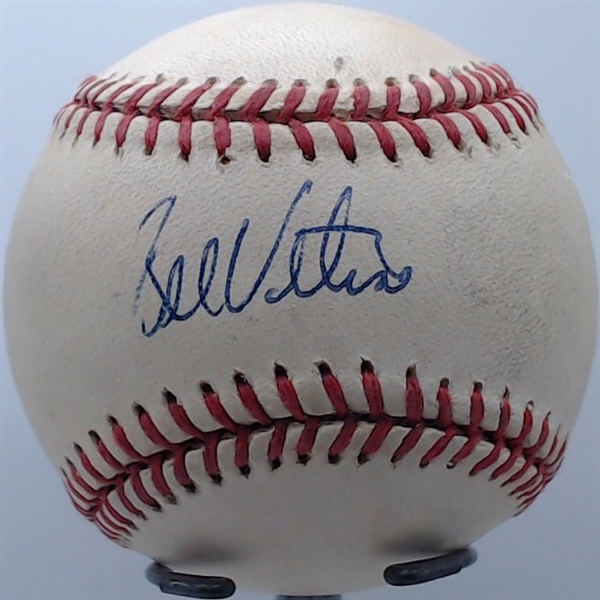 BOBBY VALENTINE SIGNED BALL W/ JSA COA