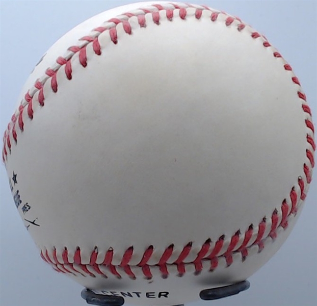PREACHER ROE SIGNED BASEBALL CAS AUTHENTICATED