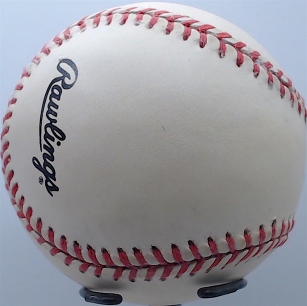 PREACHER ROE SIGNED BASEBALL CAS AUTHENTICATED