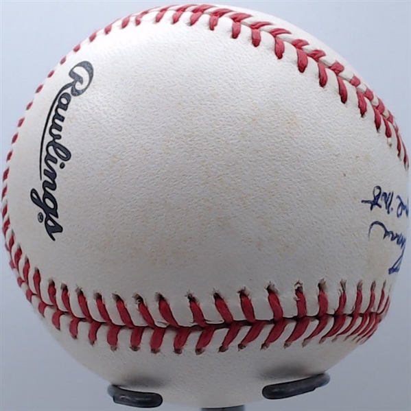 FRANK THOMAS (METS)SIGNED BASEBALL W/SGC COA