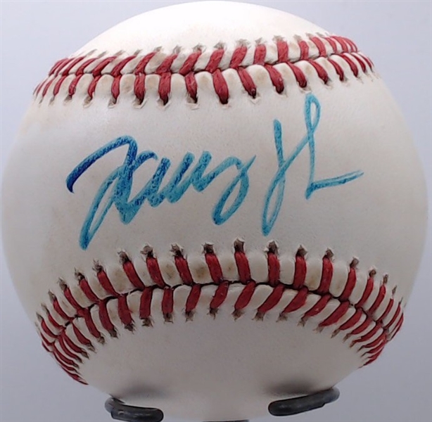 TOMMY JOHN SIGNED BASEBALL W/CAS COA