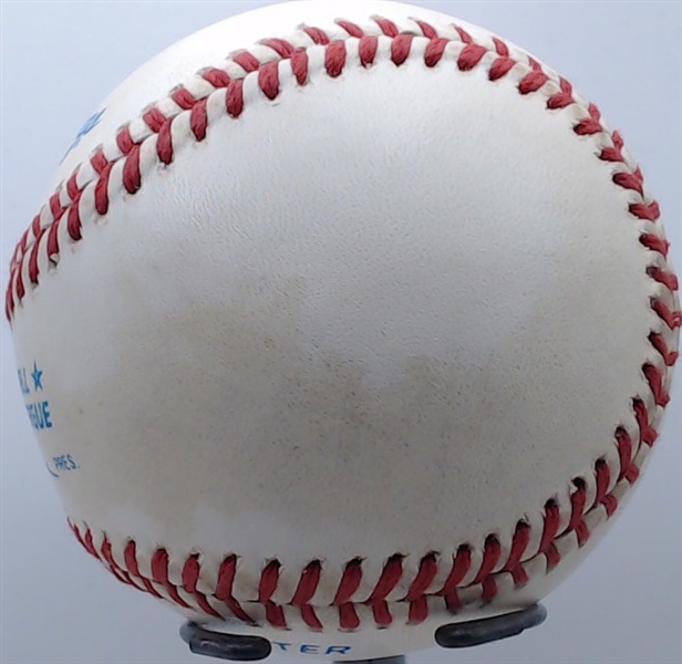 TOMMY JOHN SIGNED BASEBALL W/CAS COA