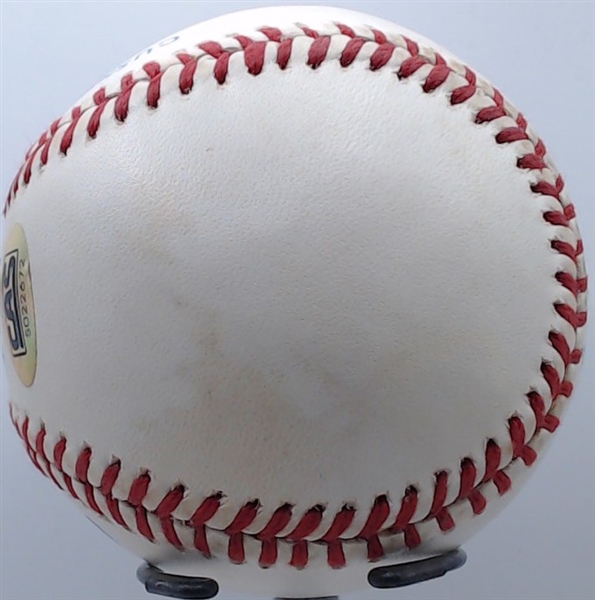 TOMMY JOHN SIGNED BASEBALL W/CAS COA