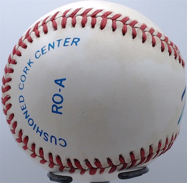 TOMMY JOHN SIGNED BASEBALL W/CAS COA