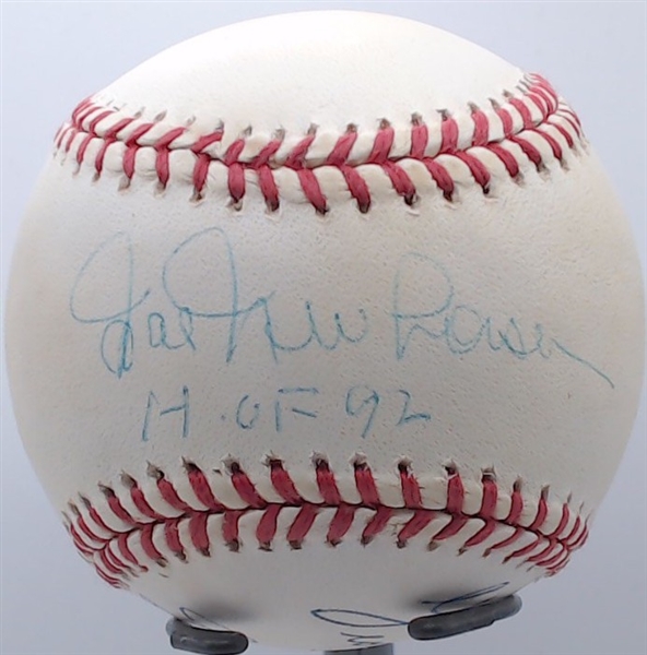 AL KALINE, GEORGE KELL, HAL NEWHOUSER SIGNED BALL W/CAS COA