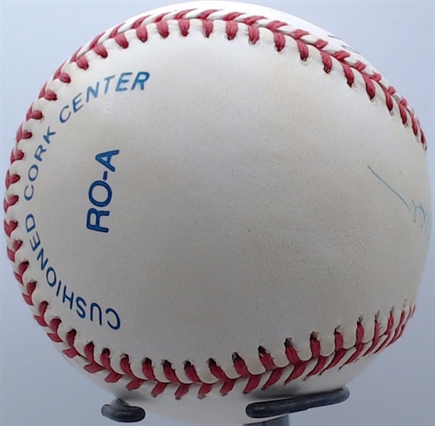 AL KALINE, GEORGE KELL, HAL NEWHOUSER SIGNED BALL W/CAS COA