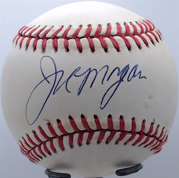 JOE MORGAN AUTOGRAPHED BASEBALL W/ CAS COA