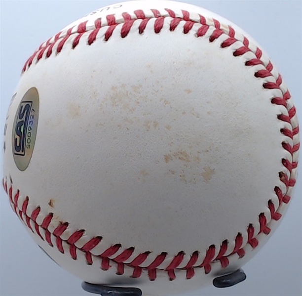 JOE MORGAN AUTOGRAPHED BASEBALL W/ CAS COA