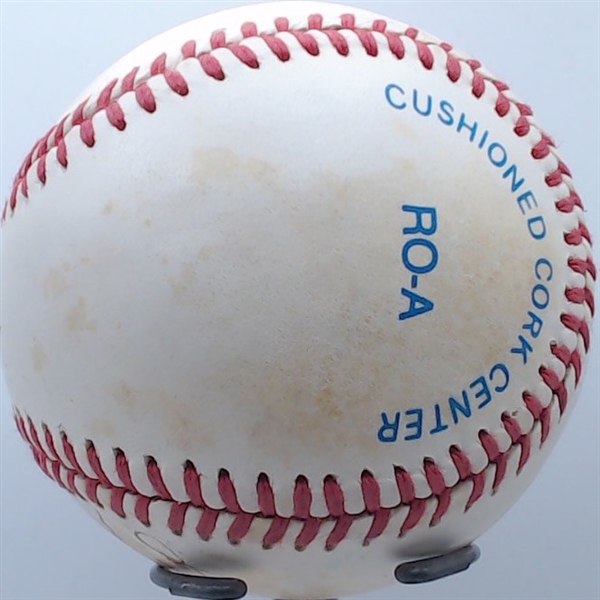 BOB FELLER, JUAN MARICHAL AND BOB LEMON SIGNED BASEBALL W/CAS COA