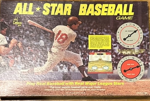 80s CADACO ALL-STAR BASEBALL BOARD GAME
