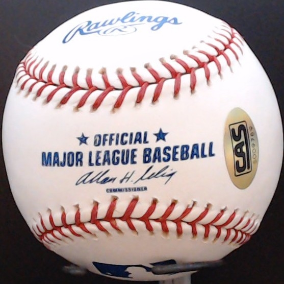 DAVID CONE SIGNED BASEBALL W/CAS COA