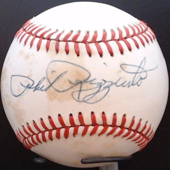 PHIL RIZZUTO AUTOGRAPHED BASEBALL W/ CAS COA