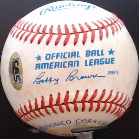 PHIL RIZZUTO AUTOGRAPHED BASEBALL W/ CAS COA