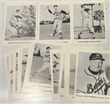 1960 MILWAUKEE BRAVES PICTURE PACK PHOTOS- 24