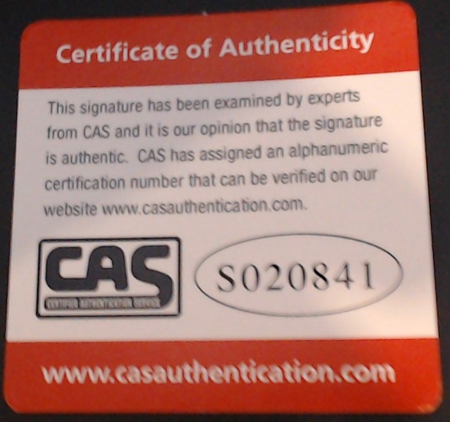 MIKE PELFREY SIGNED BASEBALL W/CAS COA