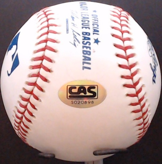 GARY SHEFFIELD SIGNED BASEBALL W/CAS COA