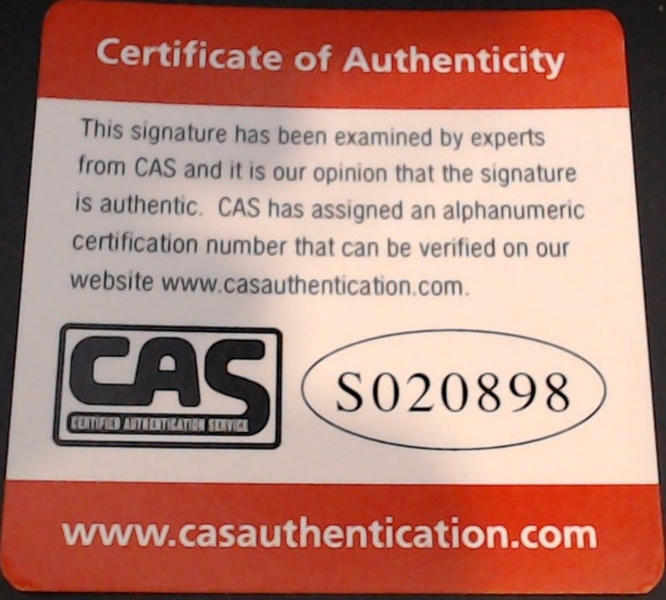 GARY SHEFFIELD SIGNED BASEBALL W/CAS COA