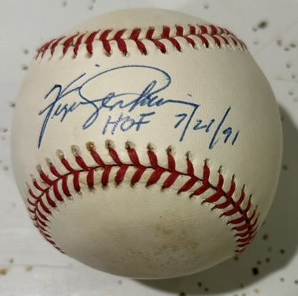 FERGUSON JENKINS SIGNED BASEBALL w/CAS COA